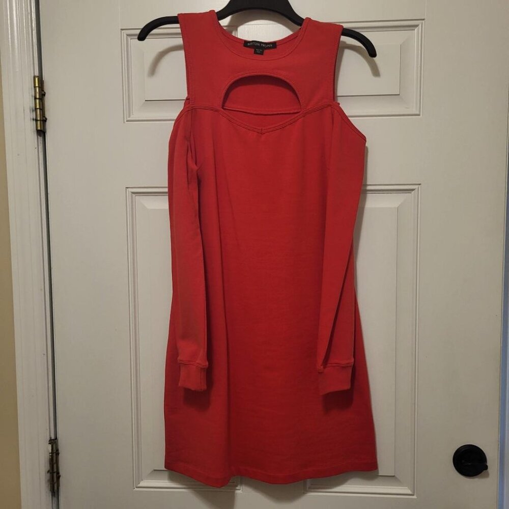 Boston Proper Cold Shoulder Dress